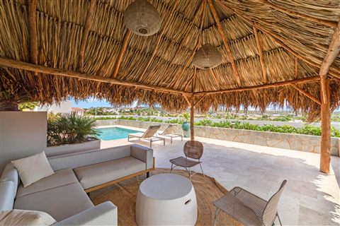 Villa Jan Sofat palapa terrace